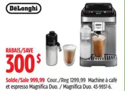 Canadian Tire De'Longhi Magnifica Duo offer