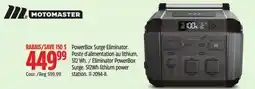 Canadian Tire MotoMaster Eliminator PowerBox Surge. 512Wh lithium power offer