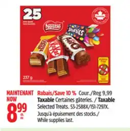 Canadian Tire Taxable Selected Treats offer