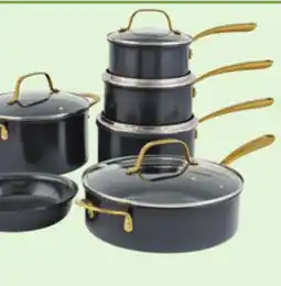 Canadian Tire Lagostina Eleganza Ceramic Pro Cookset, 11-Pc offer
