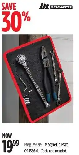Canadian Tire Motomaster Magnetic Mat offer