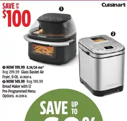 Canadian Tire Cuisinart Glass Basket Air Fryer 9-Qt offer