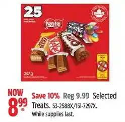 Canadian Tire Nestle treats offer