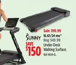 Canadian Tire Sunny Under-Desk Walking Surface offer