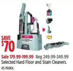 Canadian Tire Selected Hard Floor and Stain Cleaners offer