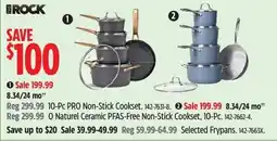 Canadian Tire Rock 10-Pc PRO Non-Stick Cookset offer