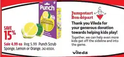Canadian Tire Punch Scrub Sponge offer