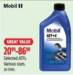 Canadian Tire Mobil ATF+4 offer