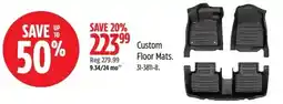 Canadian Tire Custom Floor Mats offer
