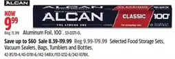 Canadian Tire Alcan aluminum foil offer