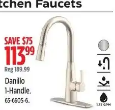 Canadian Tire Danillo 1-Handle offer