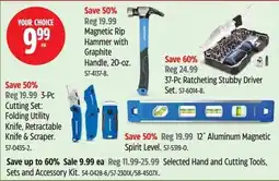 Canadian Tire Your Choice Magnetic Rip Hammer with Graphite Handle offer