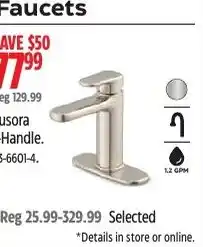 Canadian Tire Faucets offer
