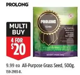 Canadian Tire Prolong All-Purpose Grass Seed offer