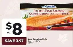 Giant Tiger Aqua Star salmon fillets offer