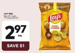 Giant Tiger Lay's chips offer