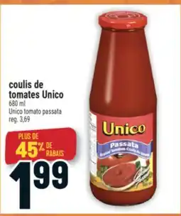 Marché Adonis coulis de tomates Unico offer