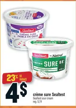 Marché Adonis crème sure Sealtest offer