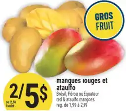 Marché Adonis mangues rouges et ataulfo offer