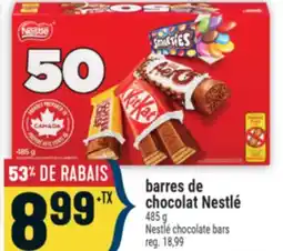 Marché Adonis barres de chocolat Nestlé offer