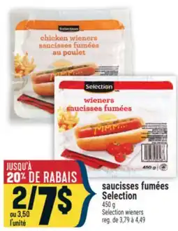 Marché Adonis saucisses fumées Selection | Selection wieners offer