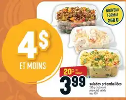 Marché Adonis SALADES PRÊEMBALLÉES | PREPACKED SALADS offer