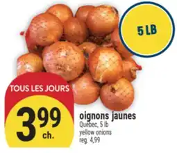 Marché Adonis oignons jaunes | yellow onions offer