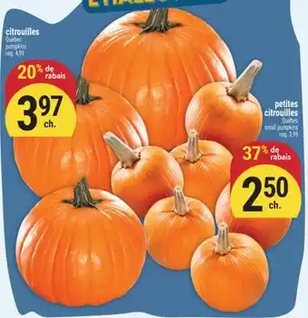 Marché Adonis CITROUILLES | PUMPKINS offer