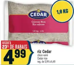 Marché Adonis riz Cedar offer