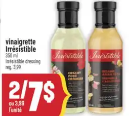 Marché Adonis vinaigrette Irrésistible | Irrésistible dressing offer