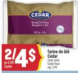 Marché Adonis farine de blé Cedar | Cedar flour offer