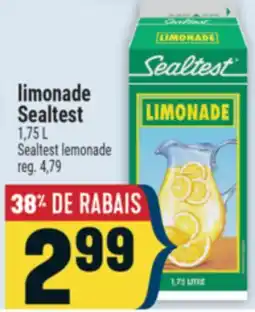 Marché Adonis limonade Sealtest | Sealtest lemonade offer