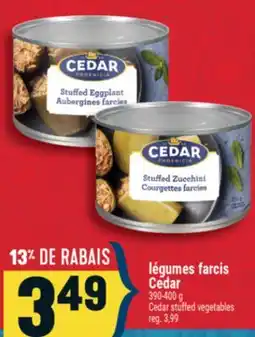 Marché Adonis Légumes farcis Cedar | Cedar stuffed vegetables offer