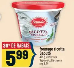 Marché Adonis fromage ricotta Saputo | Saputo ricotta cheese offer