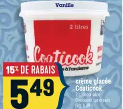 Marché Adonis Coaticook ice cream offer