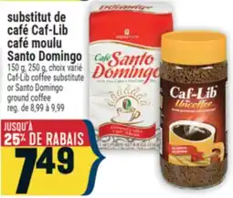 Marché Adonis substitut de café Caf-Lib café moulu Santo Domingo offer