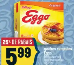 Marché Adonis Eggo gaufres surgelées | Eggo frozen waffles offer