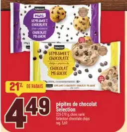Marché Adonis pépites de chocolat Selection offer