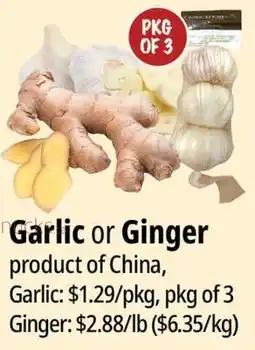 Farm Boy Garlic or Ginger offer