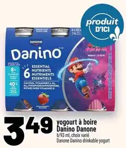 Metro Danino drinkable yogurt offer