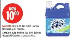 Canadian Tire Old Dutch Laundry Detergent offer