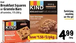 Farm Boy Kind breakfast squares or granola bars offer