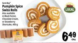 Farm Boy Farm Boy pumpkin spice swiss rolls offer
