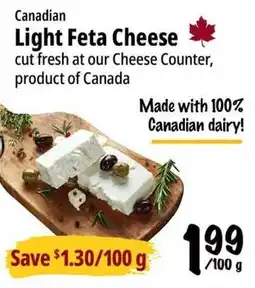 Farm Boy Canadian Light Feta Cheese offer