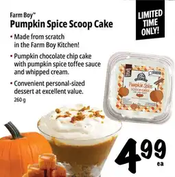 Farm Boy Farm Boy pumpkin spice scoop cake offer
