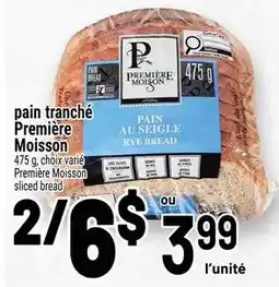 Metro Première Moisson sliced bread offer
