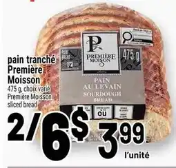 Metro Première Moisson sliced bread offer