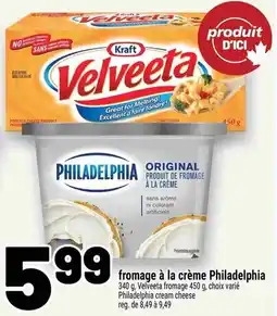Metro philadelphia fromage à la crème offer