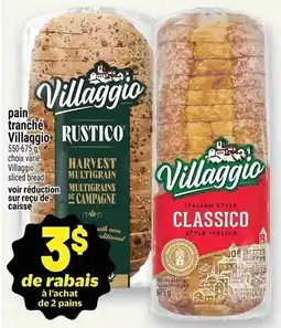 Metro Villaggio sliced bread offer