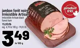 Metro Irrésistible Artisan black forest ham offer